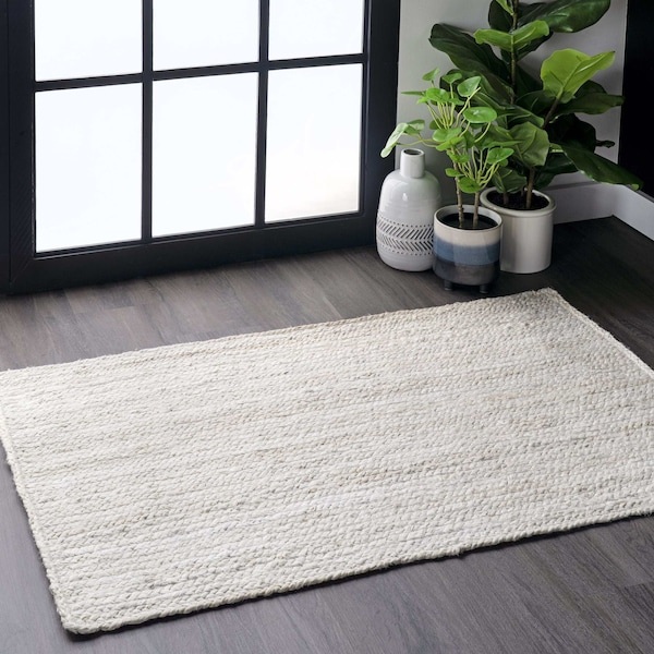 Nuloom Rigo Hand Woven Farmhouse Jute Area Rug 3ft x 5ft TAJT03B-305 - main